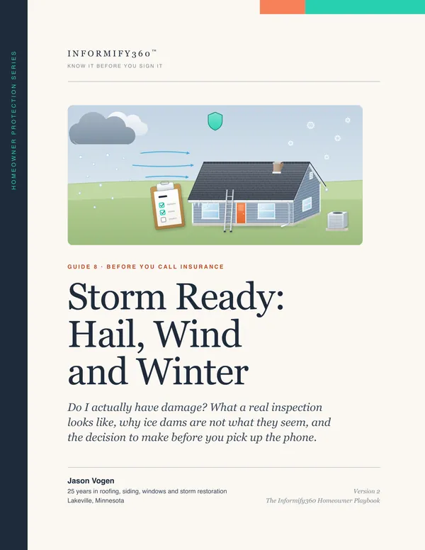 Cover of Guide 8: Storm Ready: Hail, Wind and Winter